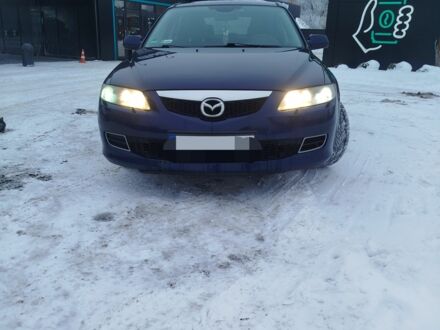 Синий Мазда 6, объемом двигателя 2 л и пробегом 246 тыс. км за 2150 $, фото 1 на Automoto.ua