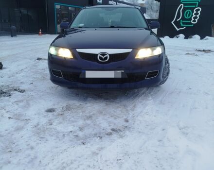 Синій Мазда 6, об'ємом двигуна 2 л та пробігом 246 тис. км за 2150 $, фото 1 на Automoto.ua