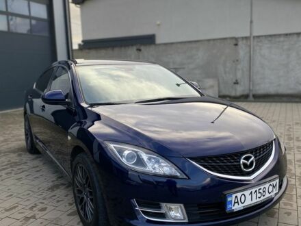 Синий Мазда 6, объемом двигателя 2 л и пробегом 244 тыс. км за 5700 $, фото 1 на Automoto.ua