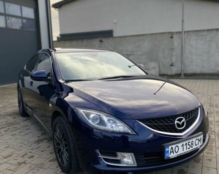 Синий Мазда 6, объемом двигателя 2 л и пробегом 244 тыс. км за 5700 $, фото 1 на Automoto.ua