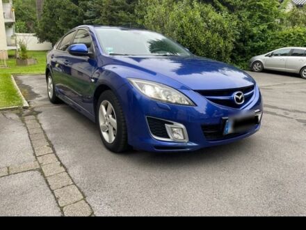 Синий Мазда 6, объемом двигателя 2.5 л и пробегом 197 тыс. км за 4490 $, фото 1 на Automoto.ua
