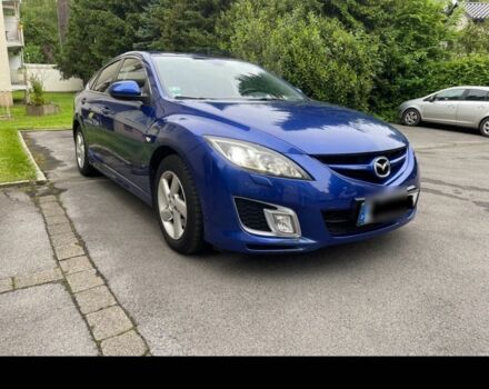 Синий Мазда 6, объемом двигателя 2.5 л и пробегом 197 тыс. км за 4490 $, фото 1 на Automoto.ua