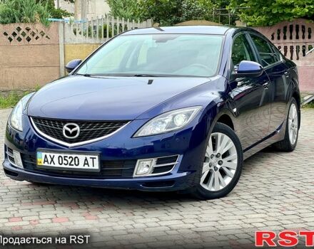 Синий Мазда 6, объемом двигателя 2 л и пробегом 96 тыс. км за 8950 $, фото 1 на Automoto.ua