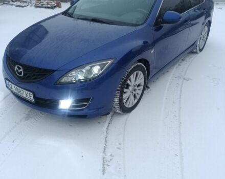 Синий Мазда 6, объемом двигателя 2 л и пробегом 226 тыс. км за 6300 $, фото 1 на Automoto.ua