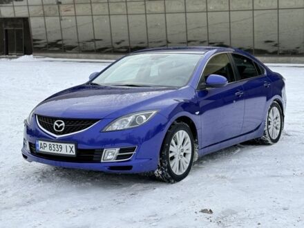 Синій Мазда 6, об'ємом двигуна 2 л та пробігом 183 тис. км за 8500 $, фото 1 на Automoto.ua