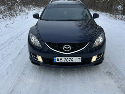 Синій Мазда 6, об'ємом двигуна 2 л та пробігом 250 тис. км за 6500 $, фото 1 на Automoto.ua