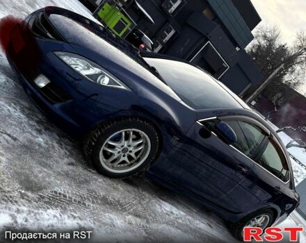 Синій Мазда 6, об'ємом двигуна 2 л та пробігом 208 тис. км за 7500 $, фото 1 на Automoto.ua
