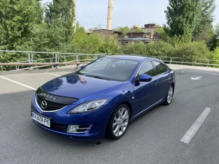 Мазда 6 2008 в Киеве на Automoto.ua Синий Мазда 6, объемом двигателя 2 л и пробегом 180 тыс. км за 7200 $, фото 1 на Automoto.ua