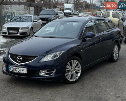 Синій Мазда 6, об'ємом двигуна 2 л та пробігом 220 тис. км за 6750 $, фото 1 на Automoto.ua