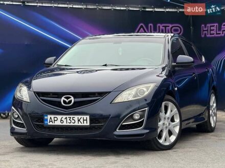 Синий Мазда 6, объемом двигателя 2.49 л и пробегом 228 тыс. км за 7599 $, фото 1 на Automoto.ua
