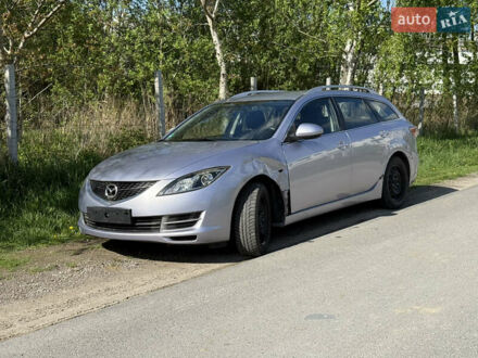Синий Мазда 6, объемом двигателя 1.8 л и пробегом 150 тыс. км за 3037 $, фото 1 на Automoto.ua
