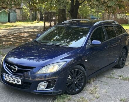 Синій Мазда 6, об'ємом двигуна 2 л та пробігом 380 тис. км за 5801 $, фото 1 на Automoto.ua