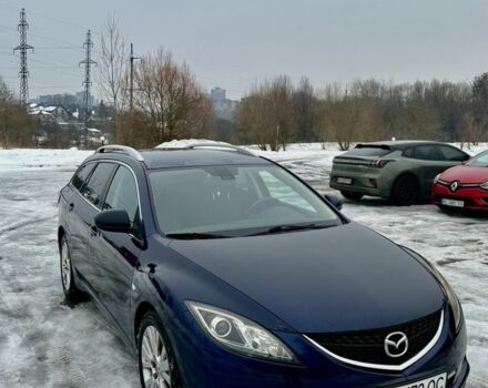 Синій Мазда 6, об'ємом двигуна 2 л та пробігом 360 тис. км за 6500 $, фото 1 на Automoto.ua