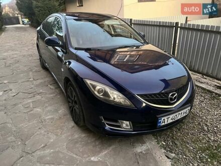 Синий Мазда 6, объемом двигателя 2 л и пробегом 281 тыс. км за 6999 $, фото 1 на Automoto.ua