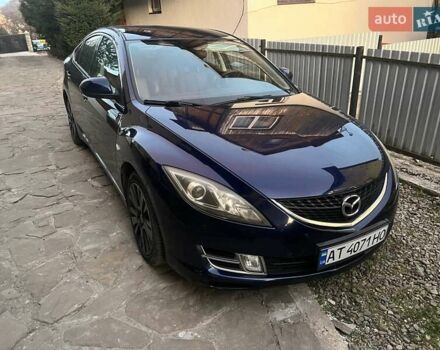 Синий Мазда 6, объемом двигателя 2 л и пробегом 281 тыс. км за 6999 $, фото 1 на Automoto.ua