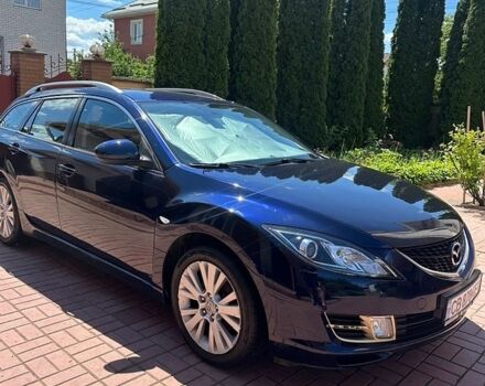 Синій Мазда 6, об'ємом двигуна 2 л та пробігом 227 тис. км за 6800 $, фото 1 на Automoto.ua
