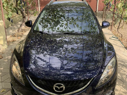 Синий Мазда 6, объемом двигателя 2 л и пробегом 265 тыс. км за 6200 $, фото 1 на Automoto.ua