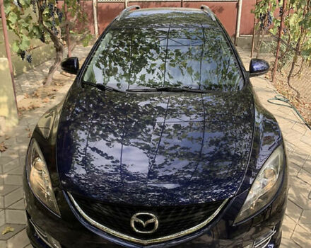 Синий Мазда 6, объемом двигателя 2 л и пробегом 265 тыс. км за 6200 $, фото 1 на Automoto.ua