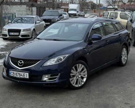 Синій Мазда 6, об'ємом двигуна 2 л та пробігом 219 тис. км за 6750 $, фото 1 на Automoto.ua