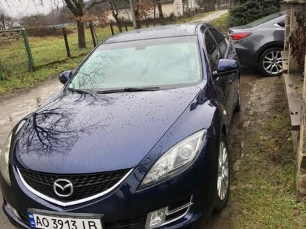 Мазда 6 2008 в Тячеве на Automoto.ua Синий Мазда 6, объемом двигателя 2 л и пробегом 240 тыс. км за 6000 $, фото 1 на Automoto.ua