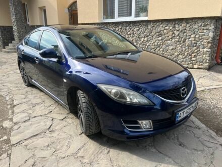 Синий Мазда 6, объемом двигателя 2 л и пробегом 281 тыс. км за 5500 $, фото 1 на Automoto.ua