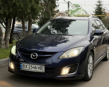 Синій Мазда 6, об'ємом двигуна 2 л та пробігом 320 тис. км за 4800 $, фото 1 на Automoto.ua