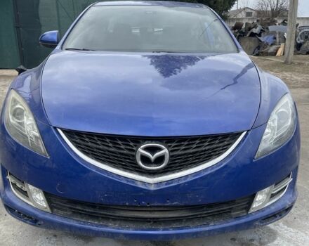 Синий Мазда 6, объемом двигателя 2 л и пробегом 250 тыс. км за 3000 $, фото 1 на Automoto.ua