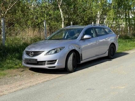 Синий Мазда 6, объемом двигателя 1.8 л и пробегом 150 тыс. км за 2200 $, фото 1 на Automoto.ua