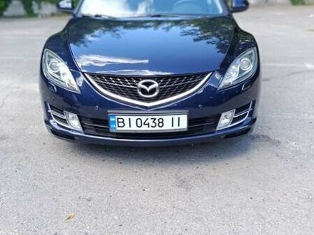 Синий Мазда 6, объемом двигателя 2 л и пробегом 151 тыс. км за 8000 $, фото 1 на Automoto.ua