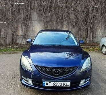 Синий Мазда 6, объемом двигателя 2 л и пробегом 370 тыс. км за 6300 $, фото 1 на Automoto.ua