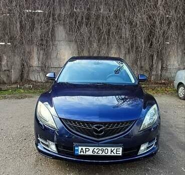 Синий Мазда 6, объемом двигателя 2 л и пробегом 370 тыс. км за 6300 $, фото 1 на Automoto.ua