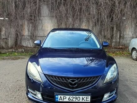 Синий Мазда 6, объемом двигателя 2 л и пробегом 370 тыс. км за 6300 $, фото 1 на Automoto.ua