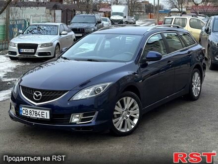 Синій Мазда 6, об'ємом двигуна 2 л та пробігом 219 тис. км за 6750 $, фото 1 на Automoto.ua