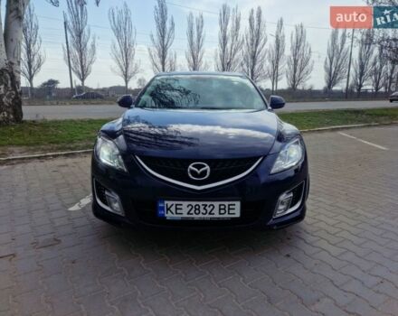 Синий Мазда 6, объемом двигателя 2 л и пробегом 166 тыс. км за 7300 $, фото 1 на Automoto.ua