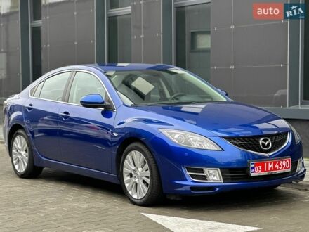 Синій Мазда 6, об'ємом двигуна 2 л та пробігом 181 тис. км за 7950 $, фото 1 на Automoto.ua