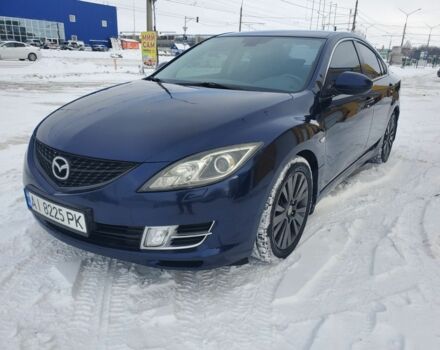 Синий Мазда 6, объемом двигателя 2 л и пробегом 262 тыс. км за 6700 $, фото 1 на Automoto.ua