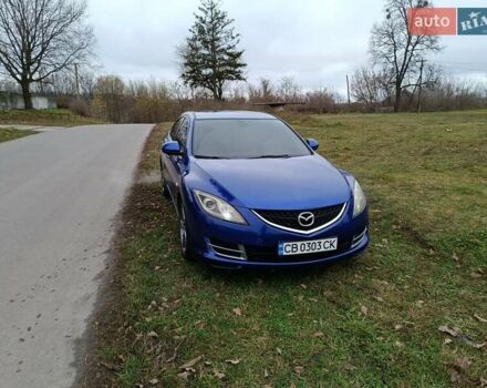 Синій Мазда 6, об'ємом двигуна 2 л та пробігом 317 тис. км за 6350 $, фото 1 на Automoto.ua