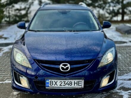 Синій Мазда 6, об'ємом двигуна 2 л та пробігом 300 тис. км за 6290 $, фото 1 на Automoto.ua