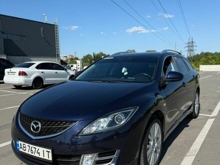 Синий Мазда 6, объемом двигателя 2 л и пробегом 261 тыс. км за 5700 $, фото 1 на Automoto.ua