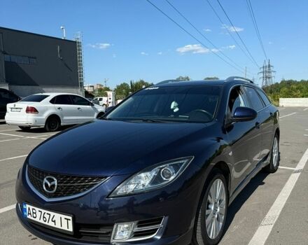 Синий Мазда 6, объемом двигателя 2 л и пробегом 261 тыс. км за 5700 $, фото 1 на Automoto.ua