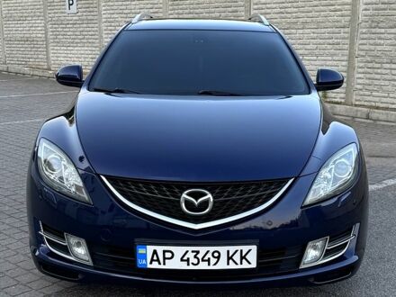 Синий Мазда 6, объемом двигателя 2 л и пробегом 237 тыс. км за 6900 $, фото 1 на Automoto.ua