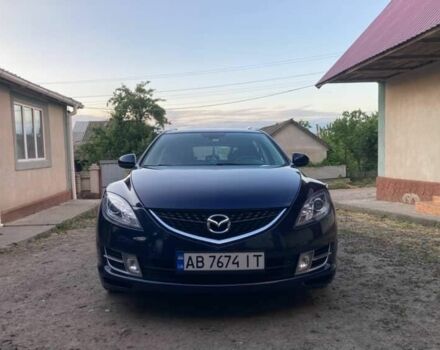 Синий Мазда 6, объемом двигателя 2 л и пробегом 240 тыс. км за 6300 $, фото 1 на Automoto.ua