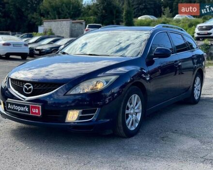 Синій Мазда 6, об'ємом двигуна 2 л та пробігом 225 тис. км за 5930 $, фото 1 на Automoto.ua