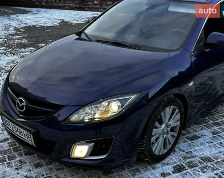 Синий Мазда 6, объемом двигателя 2 л и пробегом 300 тыс. км за 6000 $, фото 1 на Automoto.ua