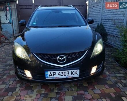 Синий Мазда 6, объемом двигателя 2 л и пробегом 250 тыс. км за 6500 $, фото 1 на Automoto.ua