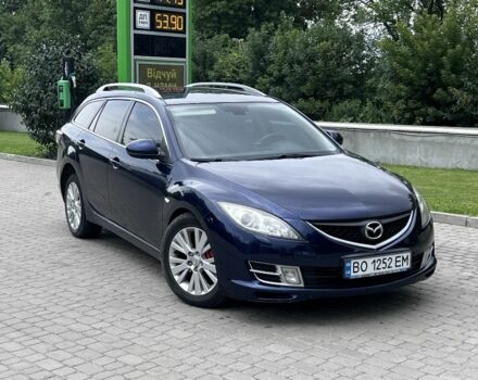 Синій Мазда 6, об'ємом двигуна 2 л та пробігом 213 тис. км за 6900 $, фото 1 на Automoto.ua