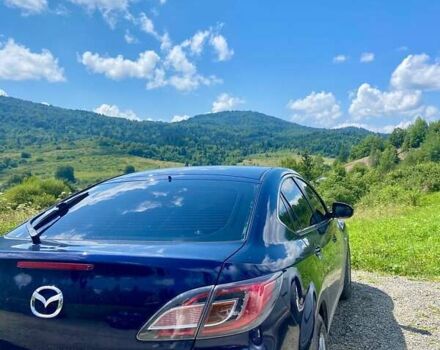 Синий Мазда 6, объемом двигателя 2 л и пробегом 320 тыс. км за 6000 $, фото 1 на Automoto.ua