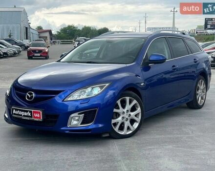 Синій Мазда 6, об'ємом двигуна 2.2 л та пробігом 230 тис. км за 7190 $, фото 1 на Automoto.ua