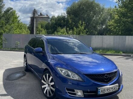 Мазда 6 2009 в Виннице на Automoto.ua Синий Мазда 6, объемом двигателя 2.2 л и пробегом 312 тыс. км за 7200 $, фото 1 на Automoto.ua