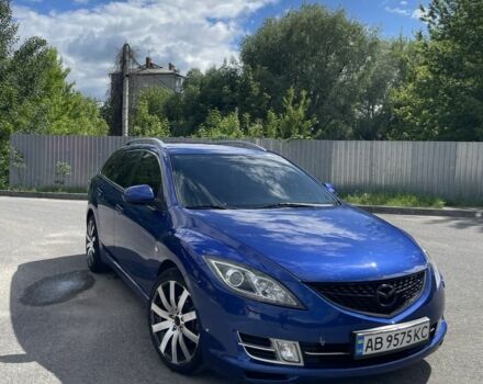 Синий Мазда 6, объемом двигателя 2.2 л и пробегом 312 тыс. км за 7200 $, фото 1 на Automoto.ua